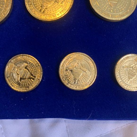 1980 Ronald Reagan Presidential Inaugural; U.S. Presidential Seal blazer button - Picture 11 of 12